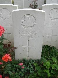 Canada Cemetery Tilloy Les Cambrai - McGowan, T